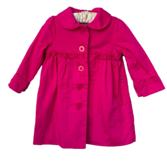 EUC Camilla Infant Jacket with ruffles and bows - Picture 1 of 5